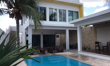 Casa en renta en Telchac puerto con alberca/ 3 habitaciones