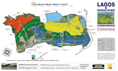 EN CONDOMINIO LAGOS DE MARACAIBO SE VENDE LOTE. Cod V5662