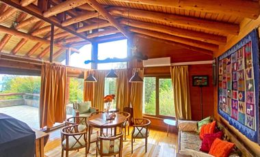 Casa con hermosa vista y acceso al Lago Ranco