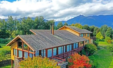 Casa con hermosa vista y acceso al Lago Ranco