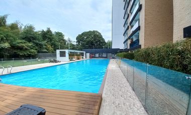 apartaestudio en arriendo en edificio frontera piso 9 amoblado. Cod A13386