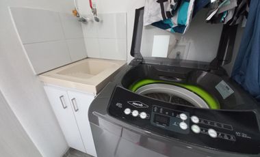 apartaestudio en arriendo en edificio frontera piso 9 amoblado. Cod A13386