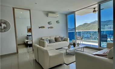 Venta Apartamento de 2 habitaciones en Playa Salguero, Santa Marta