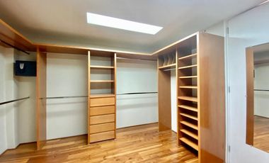 PENTHOUSE EN VENTA EN POLANCO CERCA DEL PARQUE LINCOLN CON TERRAZAS Y DOBLE ALTURA
