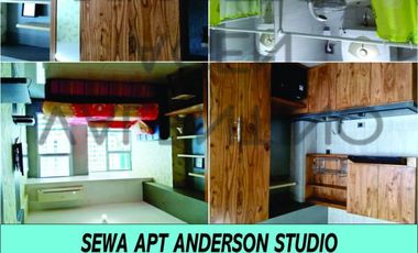 FURNISHED Apartemen Studio Anderson Pakuwon Mall