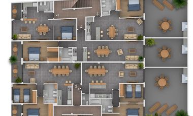 Departamento en venta en Villa Dominico