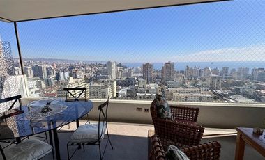 Departamento en venta de 3 dorm. en Viña del Mar
