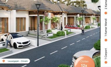 Rumah baru murah 500jutaan Cibogo Cimahi selatan 90mtr