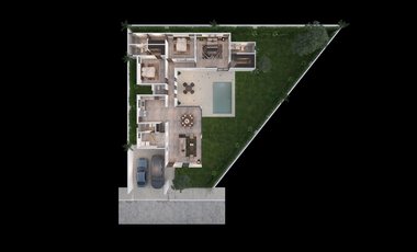 Casa en venta una planta, Privada Adara Temozon Norte