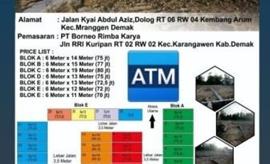 TANAH SIAP BANGUN DI MRANGGEN