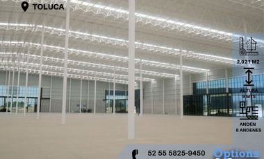Amazing industrial warehouse rental in Toluca