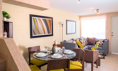 Casa de 4 recamaras en San Pablo Tecamac 104m2 con 2 baños