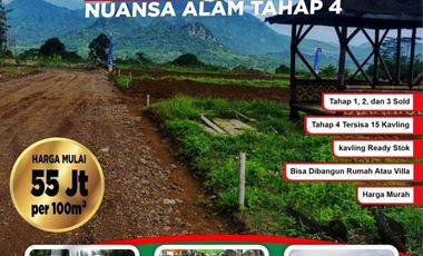 tanah murah di Bogor 2020 -2022 Nuansa Alam tahap 4