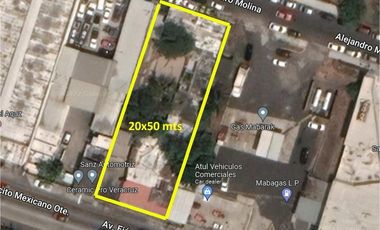 Terreno limpio de calle a calle en renta. Excelente Ubicacion