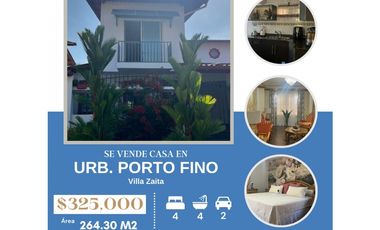SE VENDE CASA URB. PORTO FINO - VILLA ZAITA