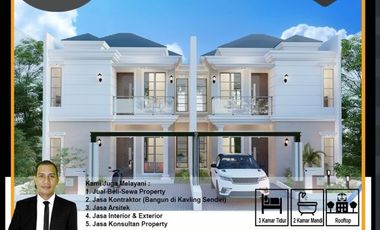 Rumah di Jual 2 Lantai di Sekitaran Jl Simpang Tiga Dekat Bandara