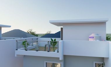 Rumah di Jual 2 Lantai di Sekitaran Jl Simpang Tiga Dekat Bandara