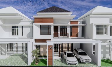 rumah mewah siap huni deka jalan soebrantas harga murah