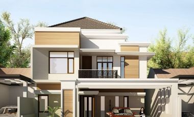 rumah mewah siap huni deka jalan soebrantas harga murah