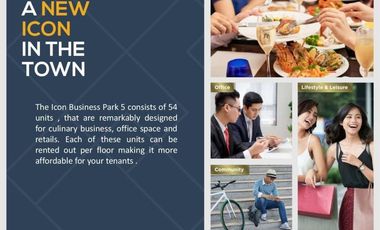 Ruko 4 Lantai The Icon Business Park 5 BSD City Tangerang