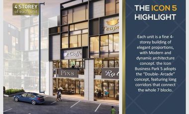 Ruko 4 Lantai The Icon Business Park 5 BSD City Tangerang