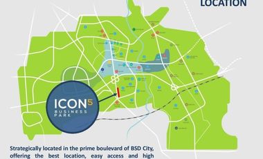 Ruko 4 Lantai The Icon Business Park 5 BSD City Tangerang