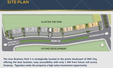 Ruko 4 Lantai The Icon Business Park 5 BSD City Tangerang