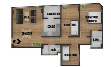 VENTA DEPARTAMENTOS ESTRENO URB LA PRADERA DE SANTA ANITA