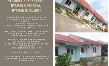Rumah Murah Nyaman Subsidi di Purwakarta ke PT Platinum International 3 mnt Cicilan 900 juta-an Flat !! .