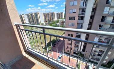 apartamento en arriendo en conjunto residencial terra piso 9. Cod A13829