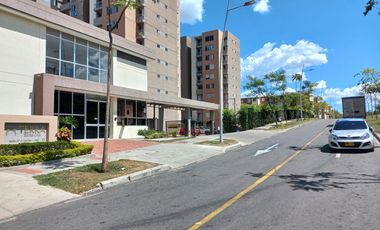apartamento en arriendo en conjunto residencial terra piso 9. Cod A13829