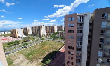 apartamento en arriendo en conjunto residencial terra piso 9. Cod A13829