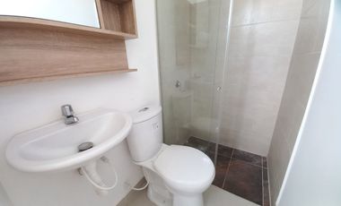 apartamento en arriendo en conjunto residencial terra piso 9. Cod A13829