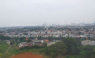 Disewakan Apartemen 2BR Bassura City Tw D lt 12 BA SEMIFURNISH DGN AC