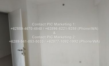 Disewakan Apartemen 2BR Bassura City Tw D lt 12 BA SEMIFURNISH DGN AC