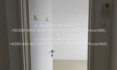 Disewakan Apartemen 2BR Bassura City Tw D lt 12 BA SEMIFURNISH DGN AC