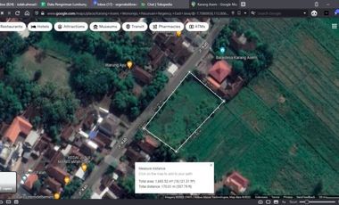 Tanah 2000 m Pinggir Jalan Raya Di Wonorejo Pasuruan