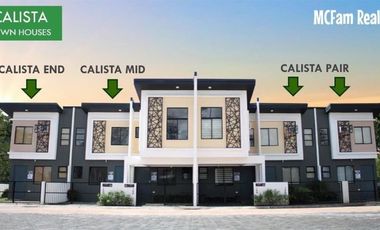2 Bedroom Townhouse Callista Mid Phirst Park Homes Batulao