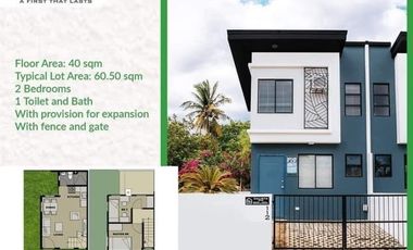 2 Bedroom Townhouse Callista Mid Phirst Park Homes Batulao