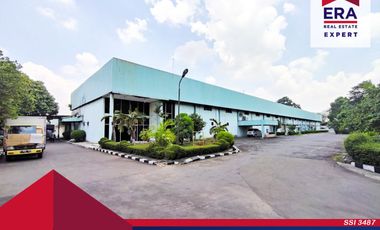 Disewa Gudang Pinggir Jalan, Letak Strategis, Bebas Banjir 70.000m/Bulan