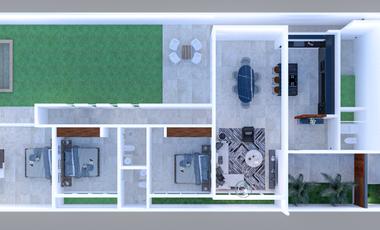 VENTA CASA 1 PISO EN PRIVADA RESIDENCIAL EN CONKAL AL NORTE DE MERIDA, YUCATAN