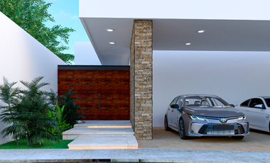 VENTA CASA 1 PISO EN PRIVADA RESIDENCIAL EN CONKAL AL NORTE DE MERIDA, YUCATAN