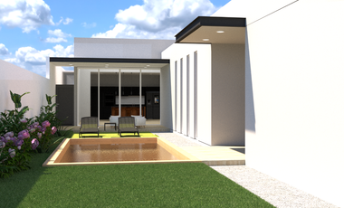 VENTA CASA 1 PISO EN PRIVADA RESIDENCIAL EN CONKAL AL NORTE DE MERIDA, YUCATAN