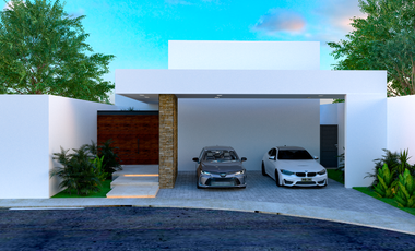 VENTA CASA 1 PISO EN PRIVADA RESIDENCIAL EN CONKAL AL NORTE DE MERIDA, YUCATAN