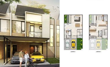 Hunian Mewah 2 Lantai, Cluster Alabama PIK 2 Jakarta Utara