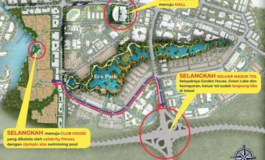 Hunian Mewah 2 Lantai, Cluster Alabama PIK 2 Jakarta Utara
