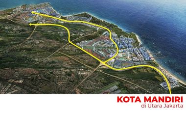 Hunian Mewah 2 Lantai, Cluster Alabama PIK 2 Jakarta Utara