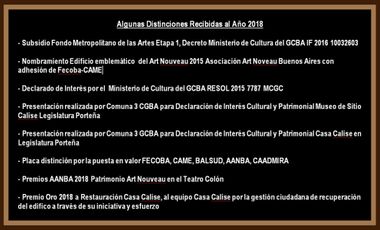 VENTA DEPARTAMENTO 5y1/2 o 6 AMBIENTES CASA CALISE ART NOUVEAU VIRGINIO COLOMBO