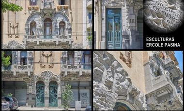 VENTA DEPARTAMENTO 5y1/2 o 6 AMBIENTES CASA CALISE ART NOUVEAU VIRGINIO COLOMBO
