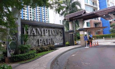 Dijual Luxury Apartment Hampton Park Lokasi Strategis